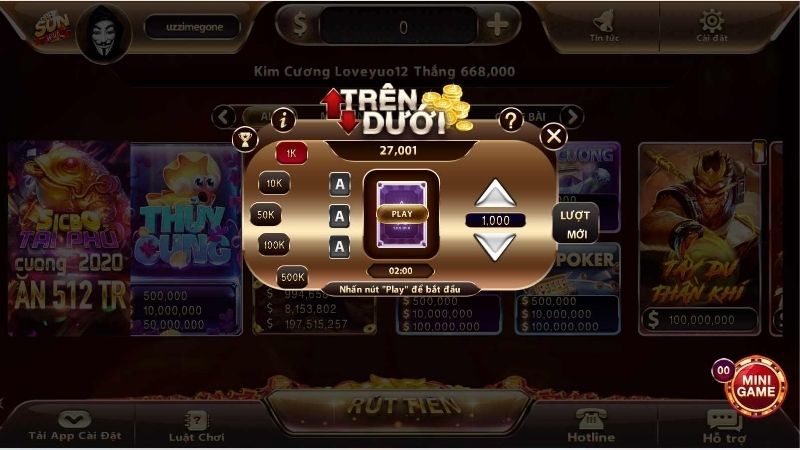 Mini Game Sunwin | Top Game Giải Trí, Thắng Liền Tay