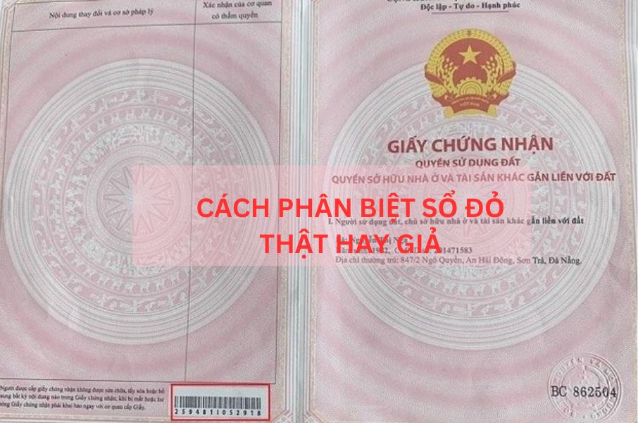 Cách Kiểm Tra Sổ Đỏ Thật Hay Giả Chuẩn Nhất Tránh Bị Lừa